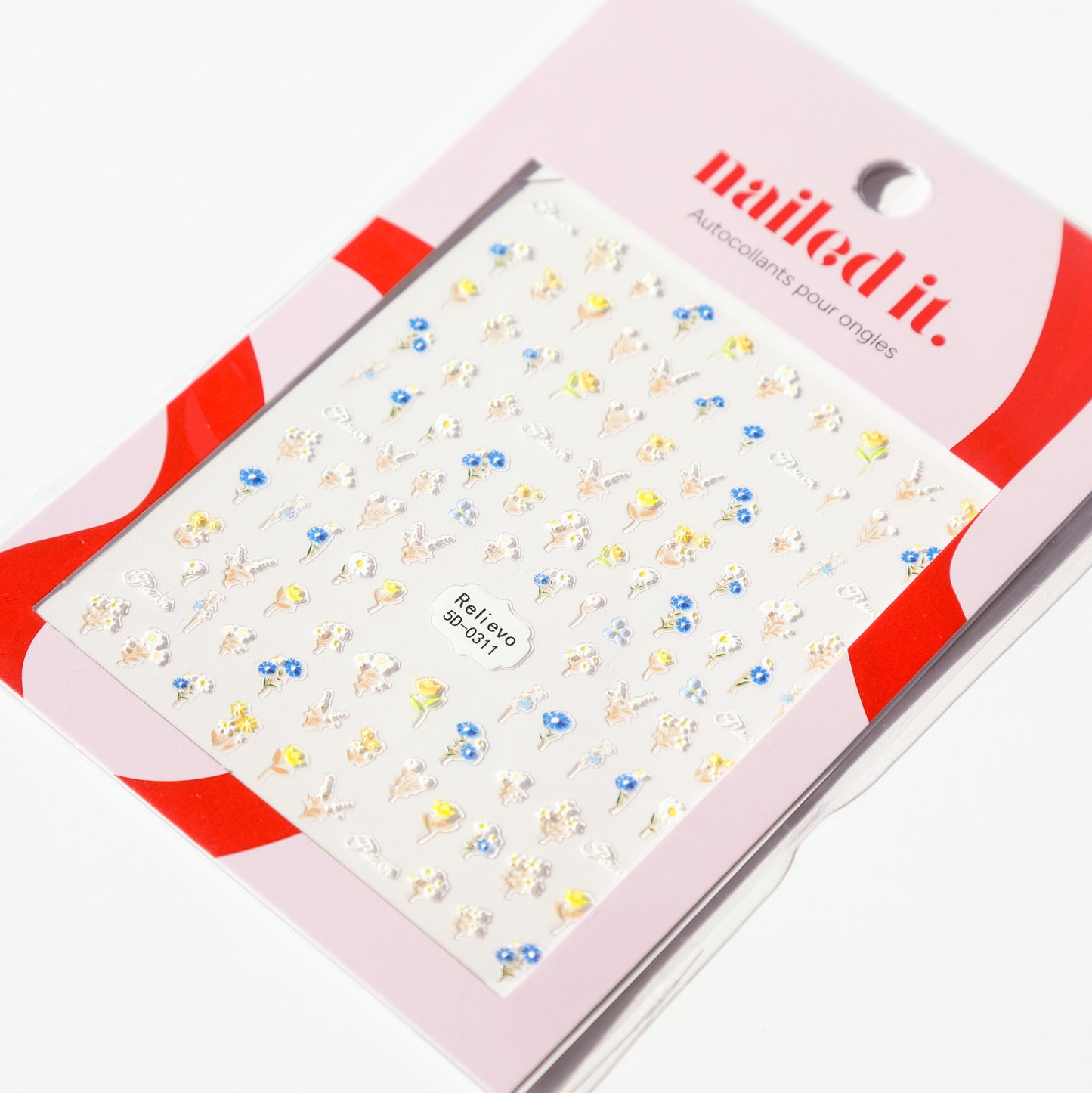 Stickers - Fleur Bleue