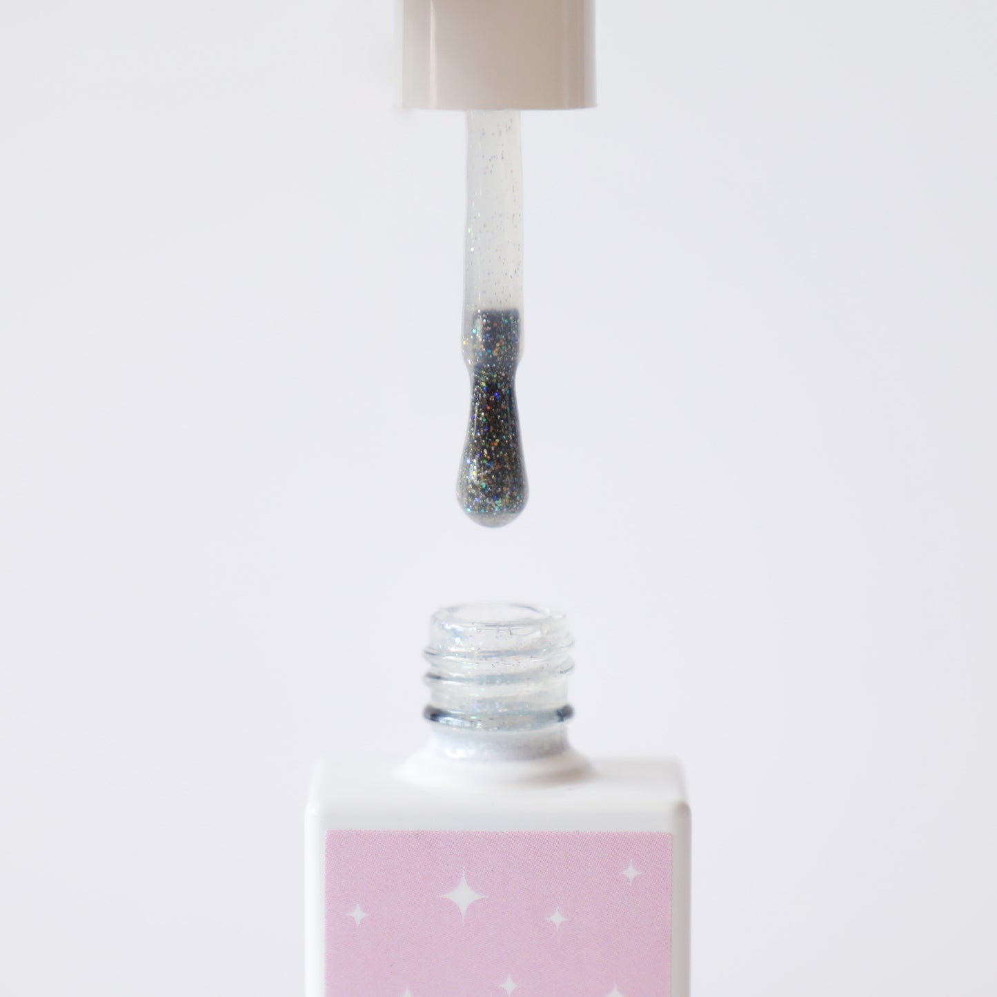 Top coat pailleté