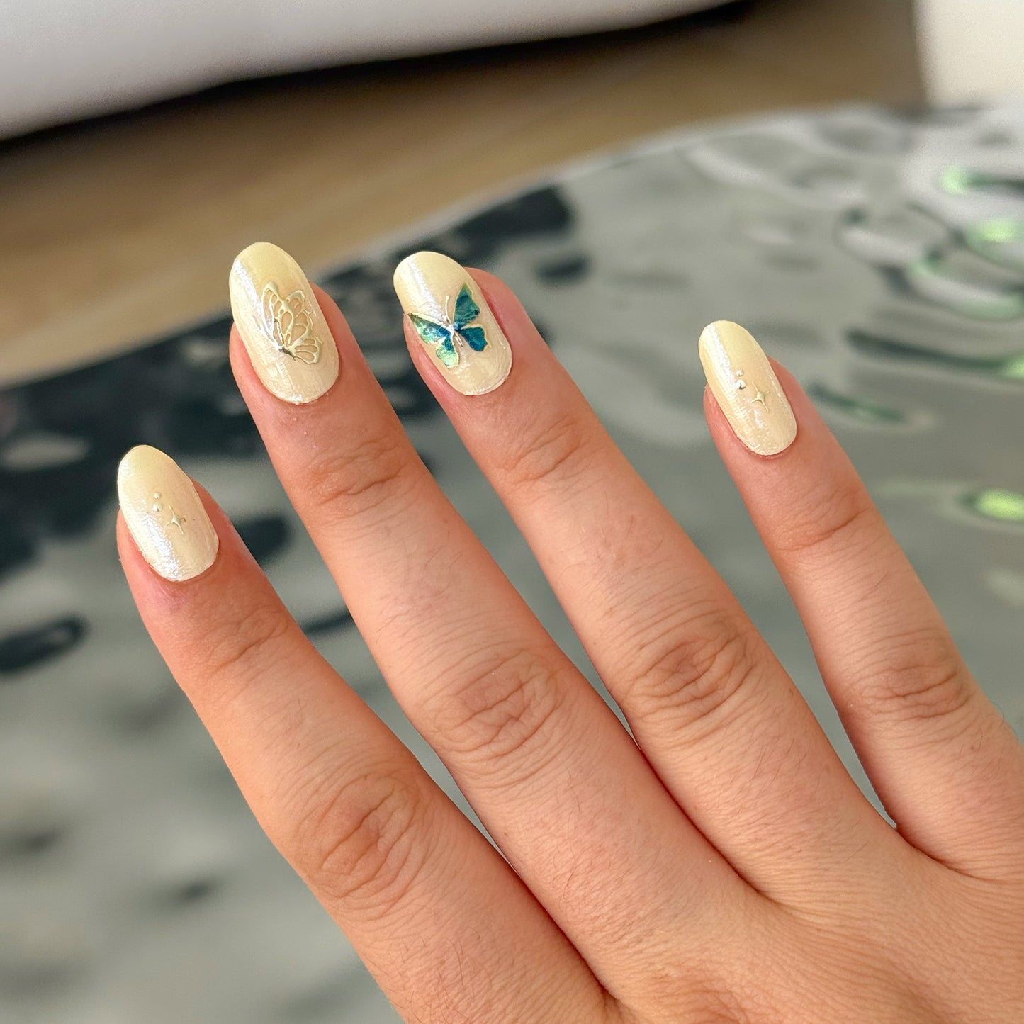 Stickers - Papillon Vert