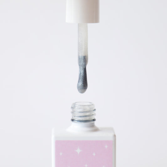 Top coat argenté