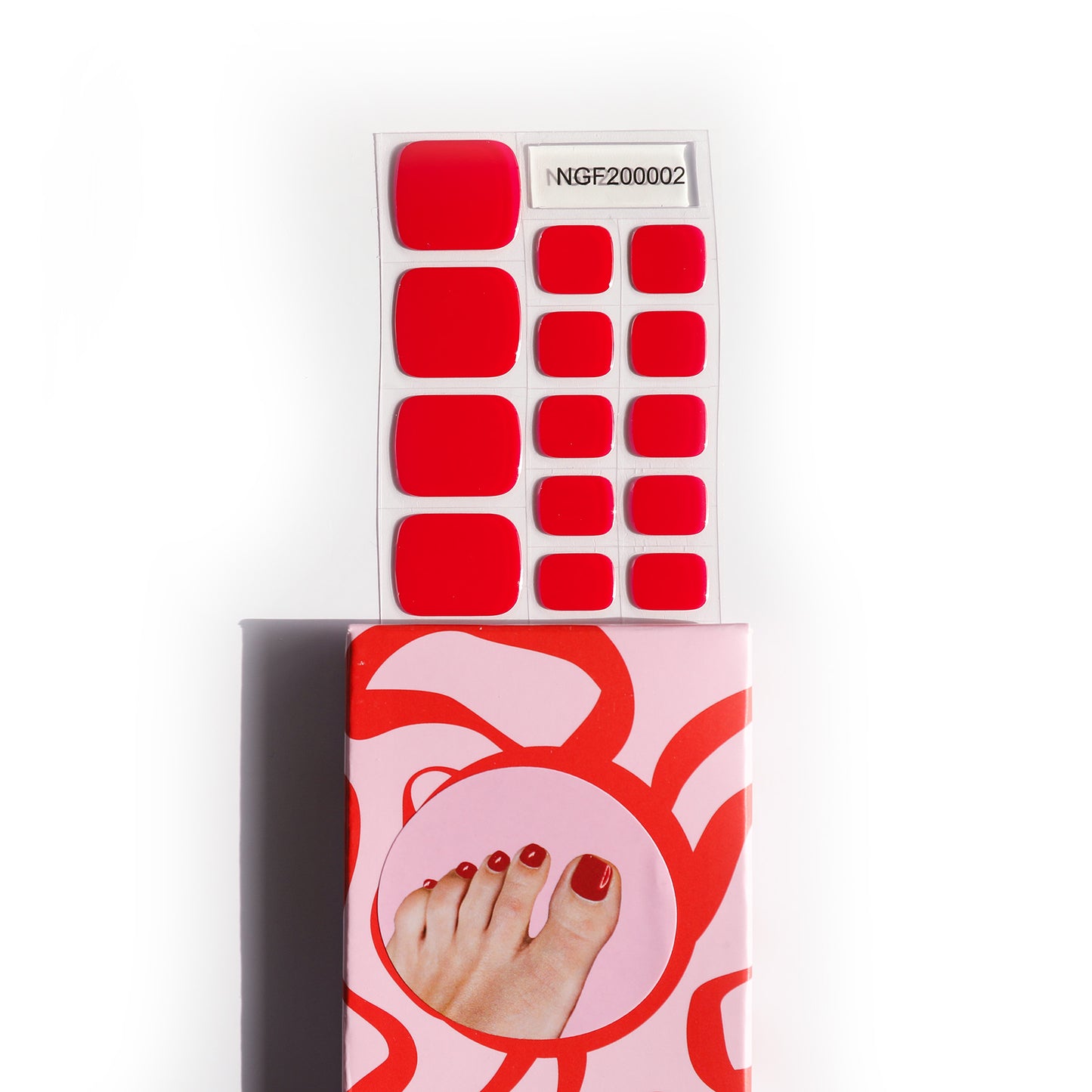 Pieds - Rouge
