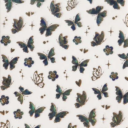 Stickers - Papillon Vert