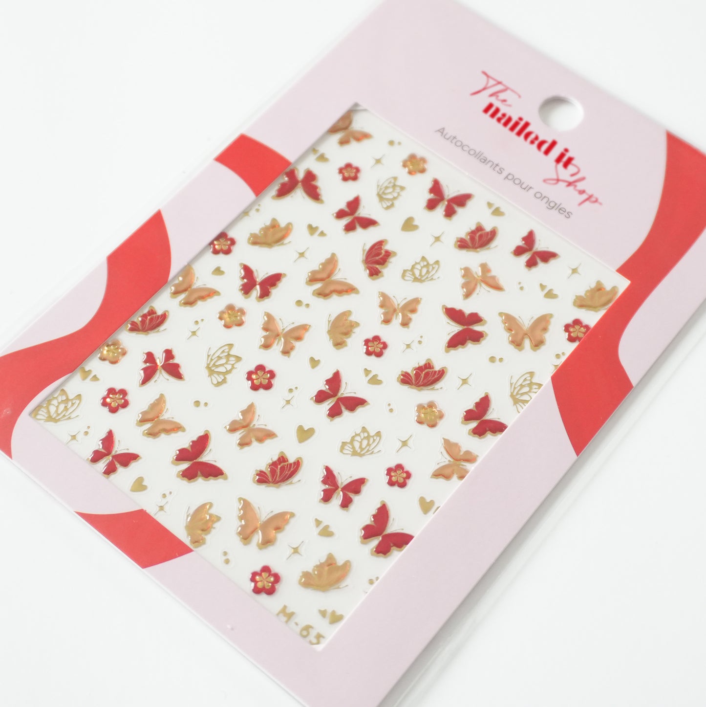 Stickers - Papillon Rouge