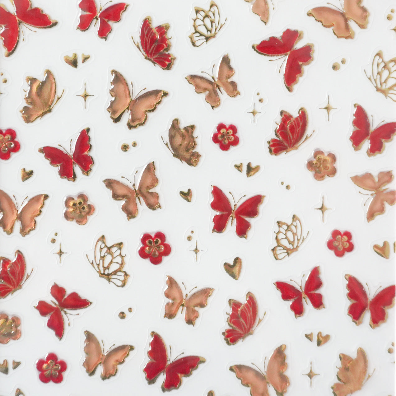 Stickers - Papillon Rouge